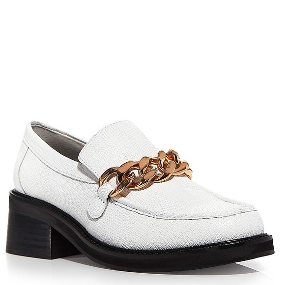 Aqua Shoes - New Aqua Lena Lizard Loafers